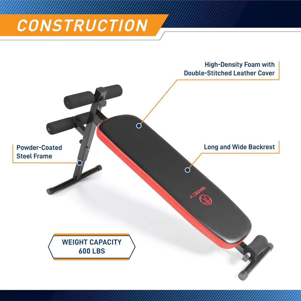 Utility Slant Board W/ Headrest – Folding Design with Adjustable Positions SB-46