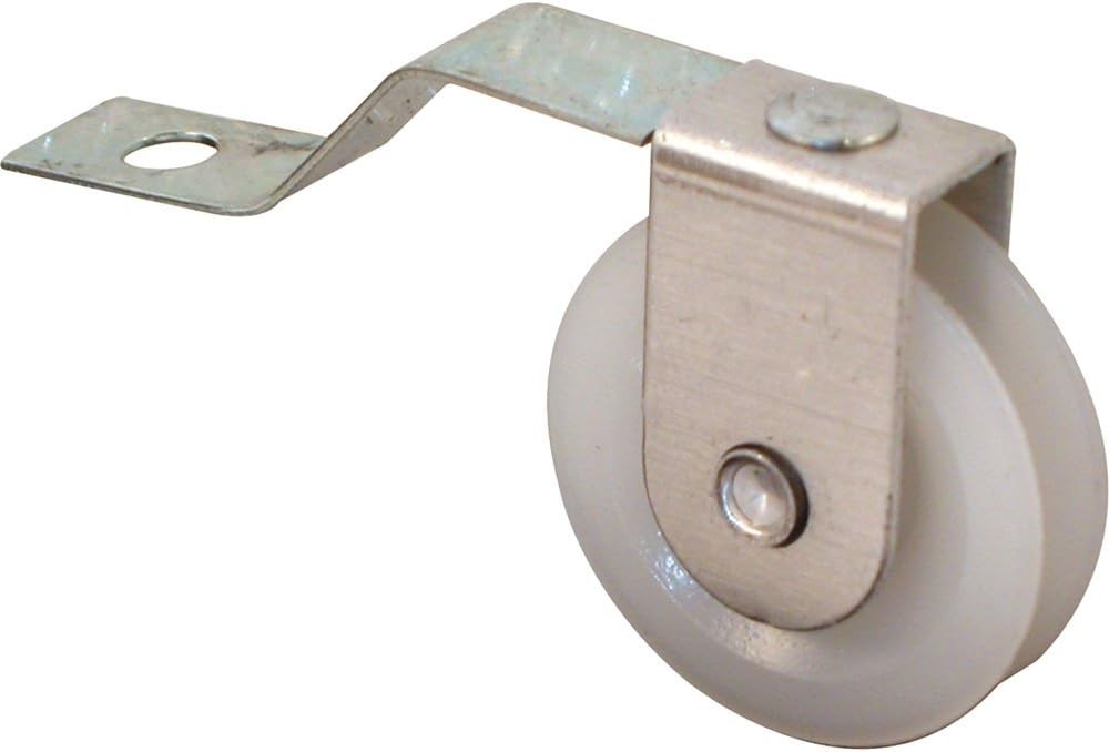 1 In. Screen Door Roller with Tension Spring - Easy DIY Replacement - 2 Pack