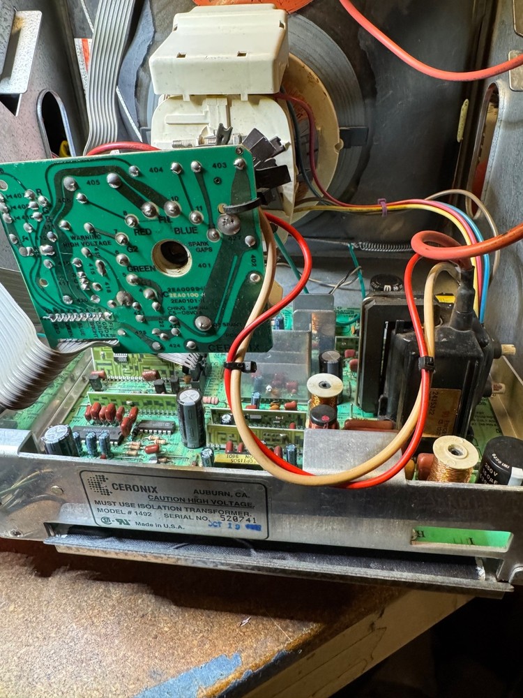 Ceronix 1492 chassis-complete circuit board-working. IGT