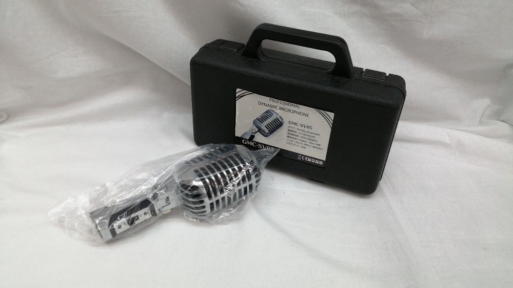 Brand New Geicotsu Microphone GMC-SV05 SILVER Used