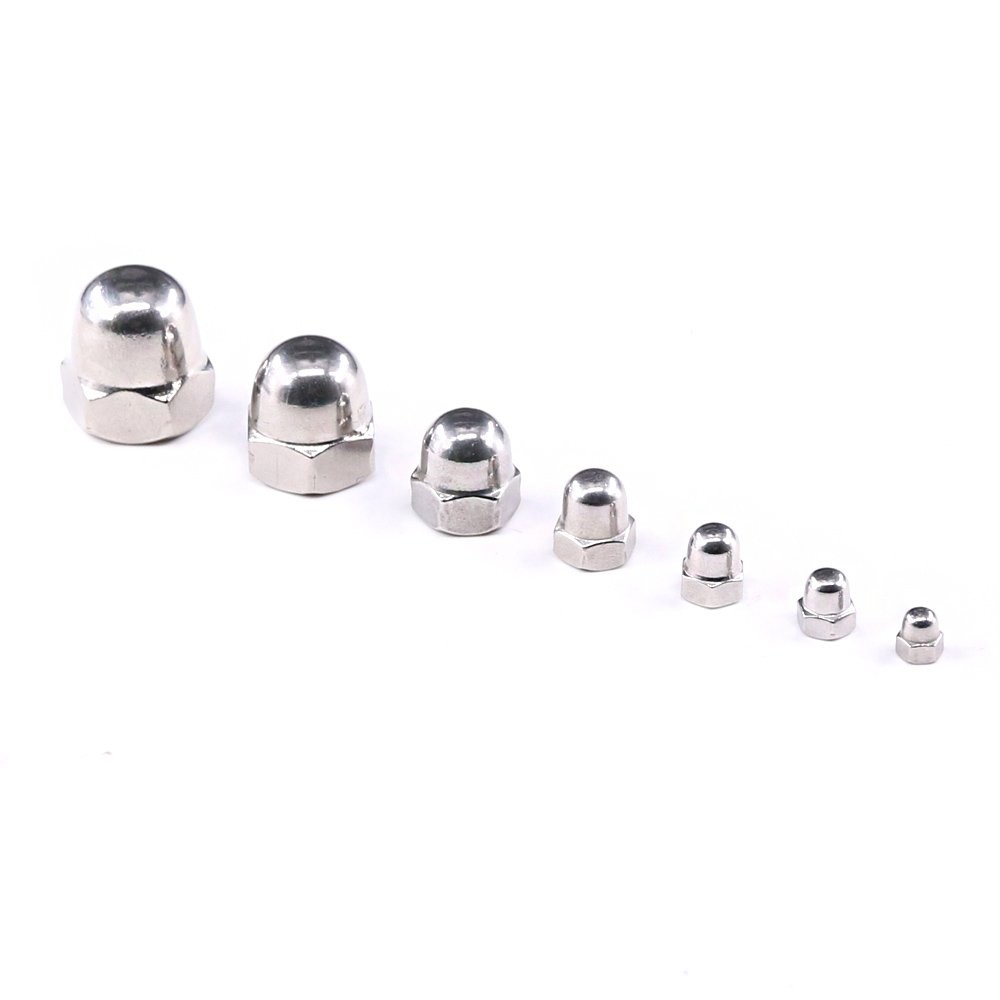 Stainless Steel Acorn Cap Nuts Kit