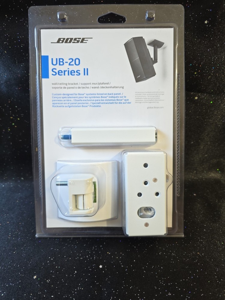 New Bose wall/ceiling bracket UB-20 Series II WHITE
