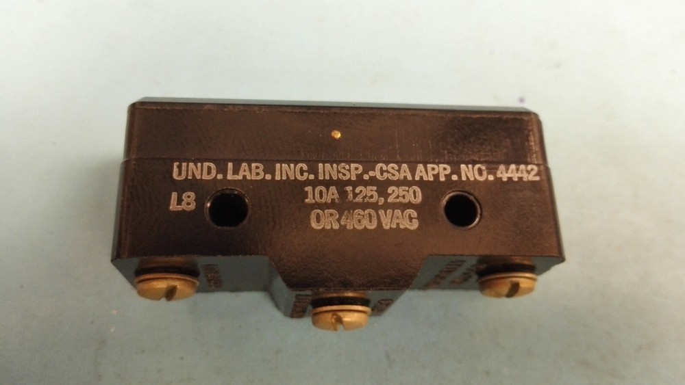 BZ-R836 MICRO SWITCH BY MICROSWITCH NEW NEVER USED OLD STOCK