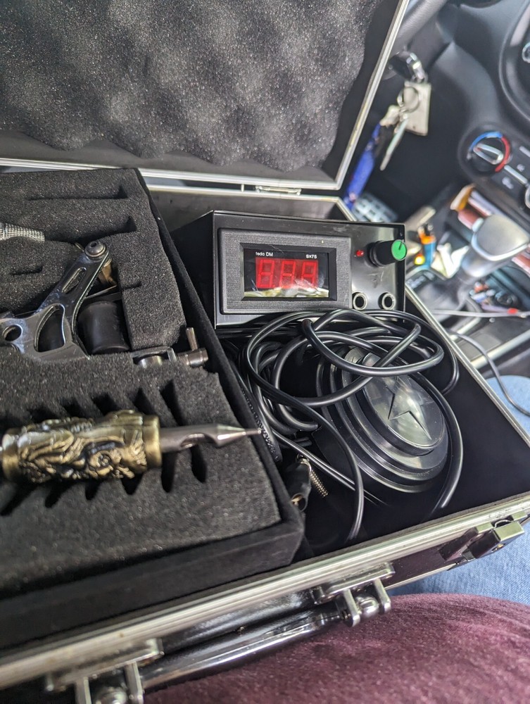 a brand new tattoo gun