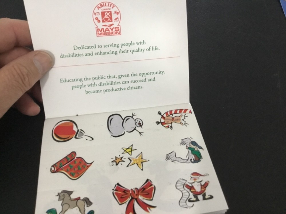 Christmas Tags, Stickers, Card