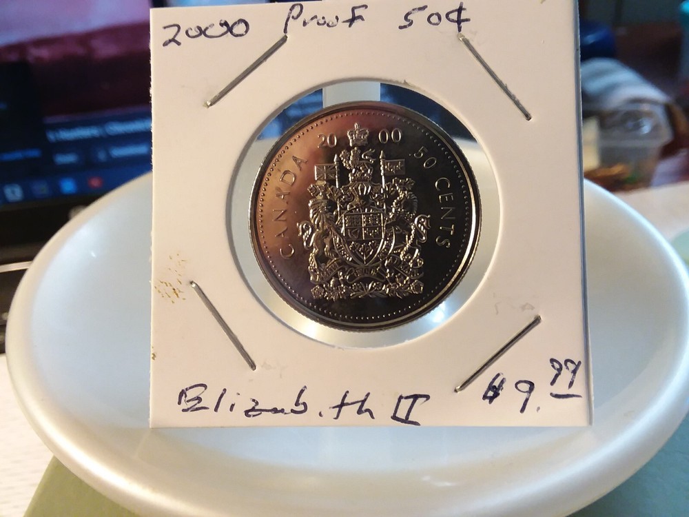 Canada - 2000 Proof 50 Cent - Elizabeth II