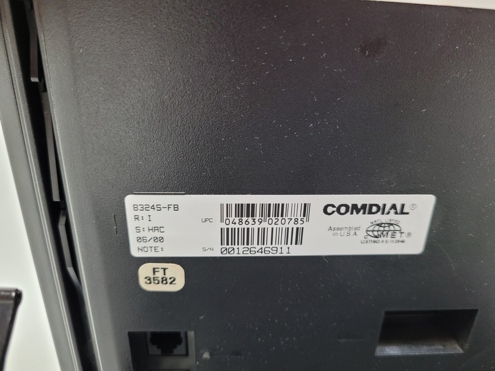 Comdial Impact SCS 8324SJ-FB Speaker Display Phone