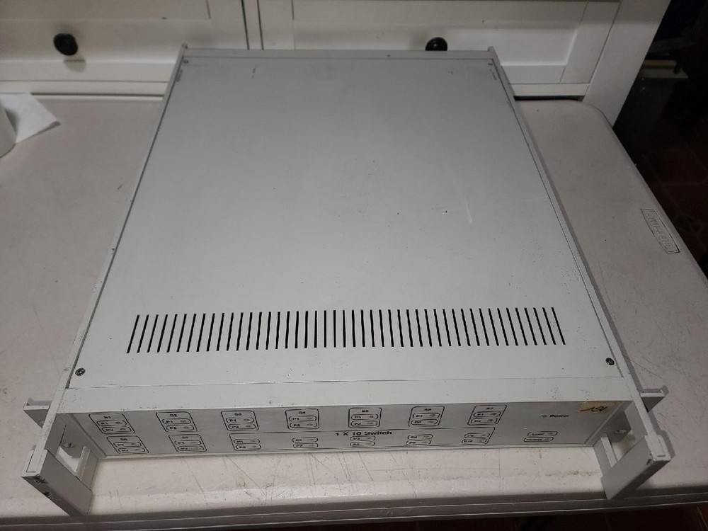 ASI (1 X 10 Switch) Switch Interface Panel P/N: 02-08-9001