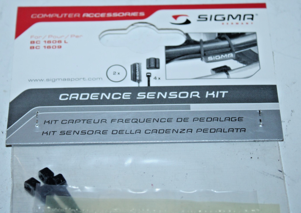 Sigma Cadence Sensor Kit Bike Computer Accessory BC1606L BC1606 Transmitter Race