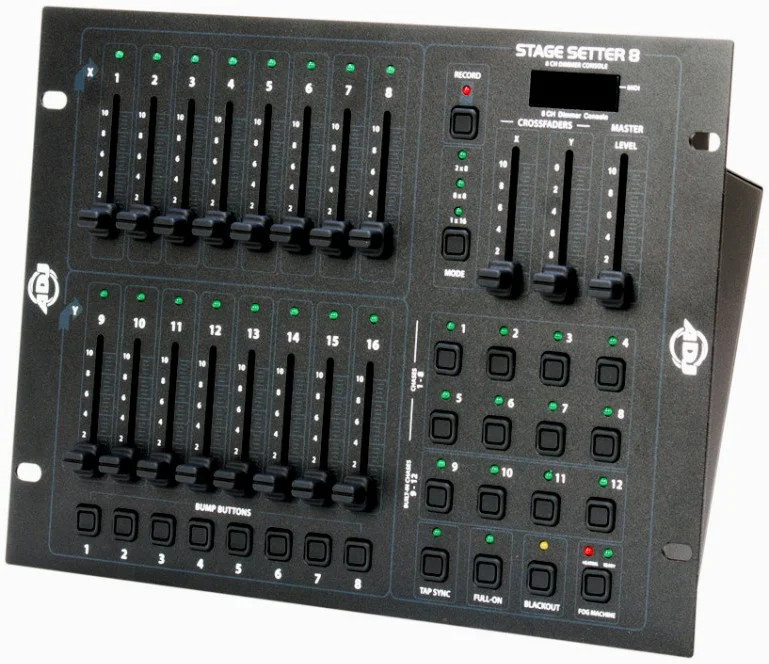 ADJ STAGE-SETTER-8 16-Channel DMX Controller