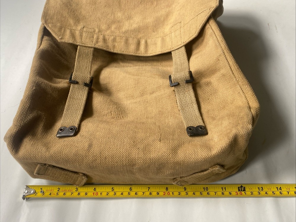 British Army Field Canvas Backpack Bag