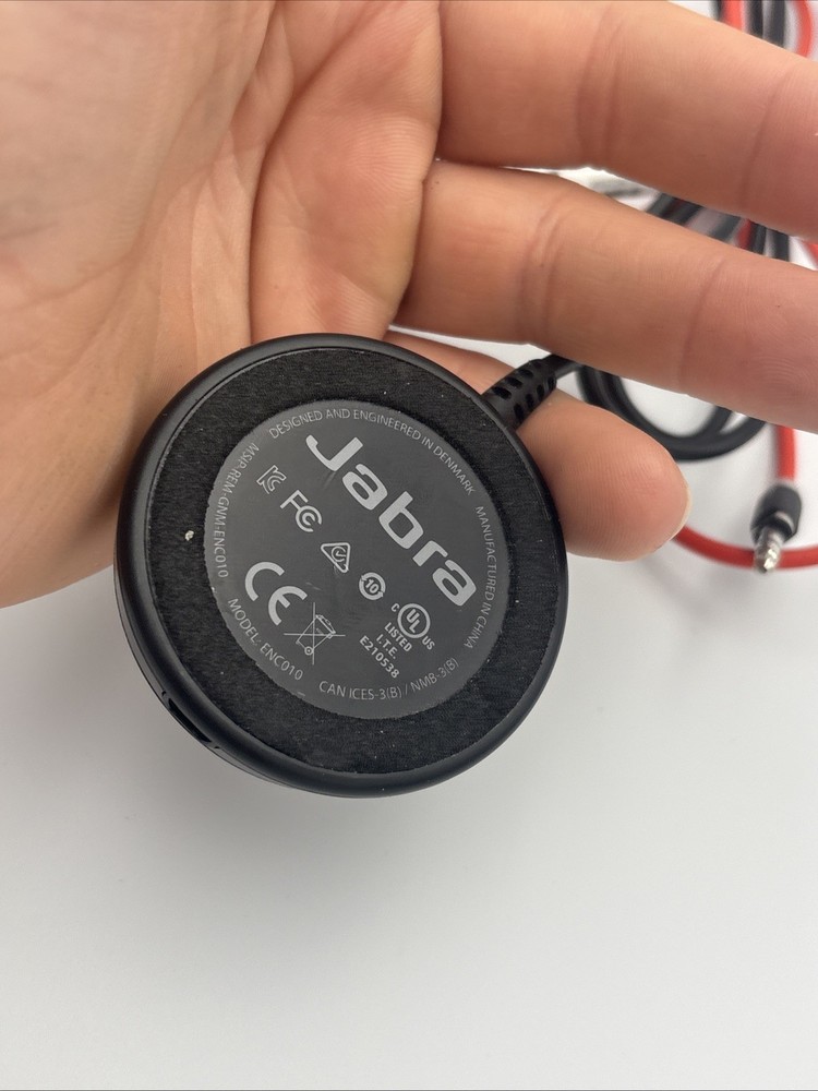 Jabra Evolve 40 Stereo Wired Headset HSC017 With ENC010 USB Controller