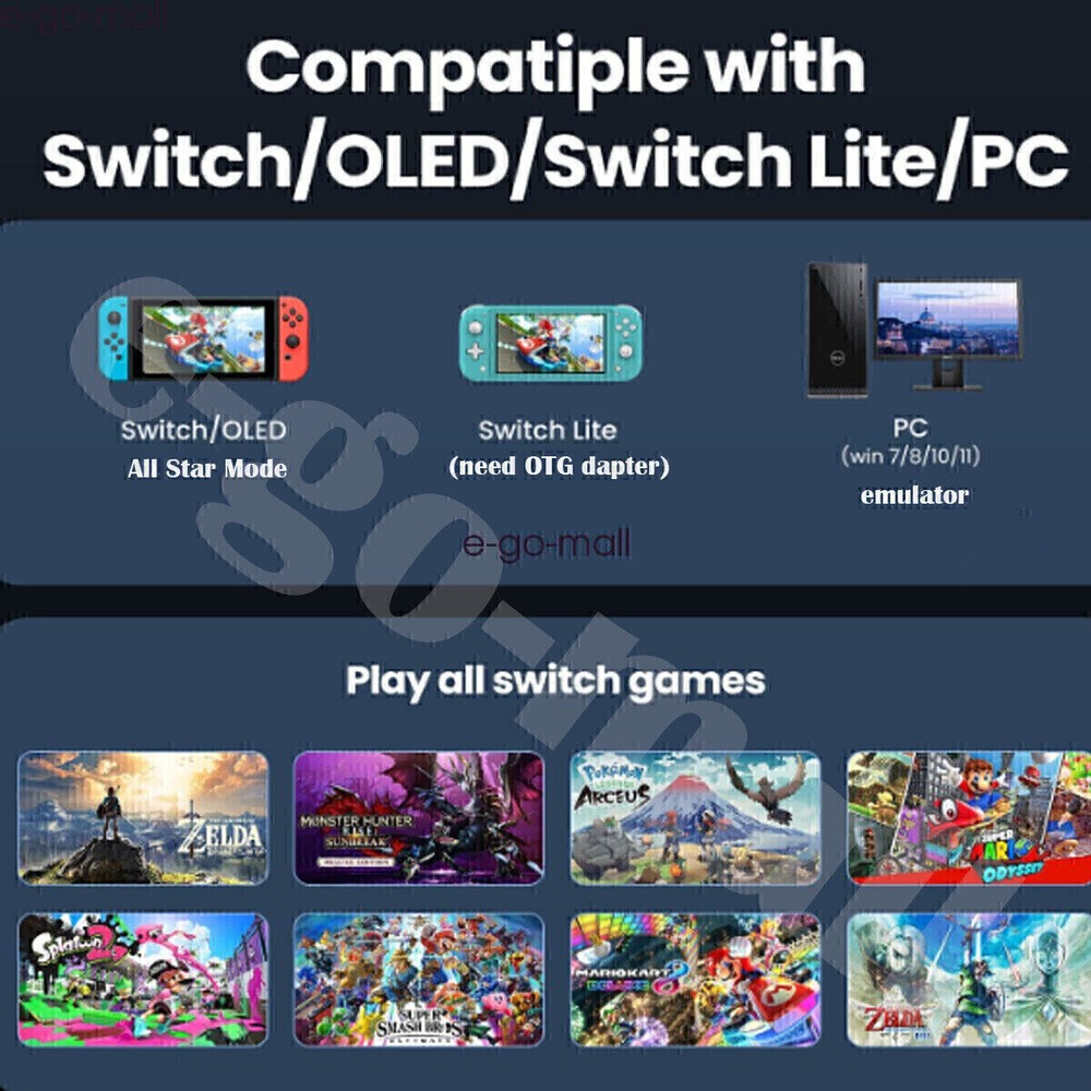 Wireless N64 Controller for Nintendo Switch Online Steam MAC Window Raspberry Pi