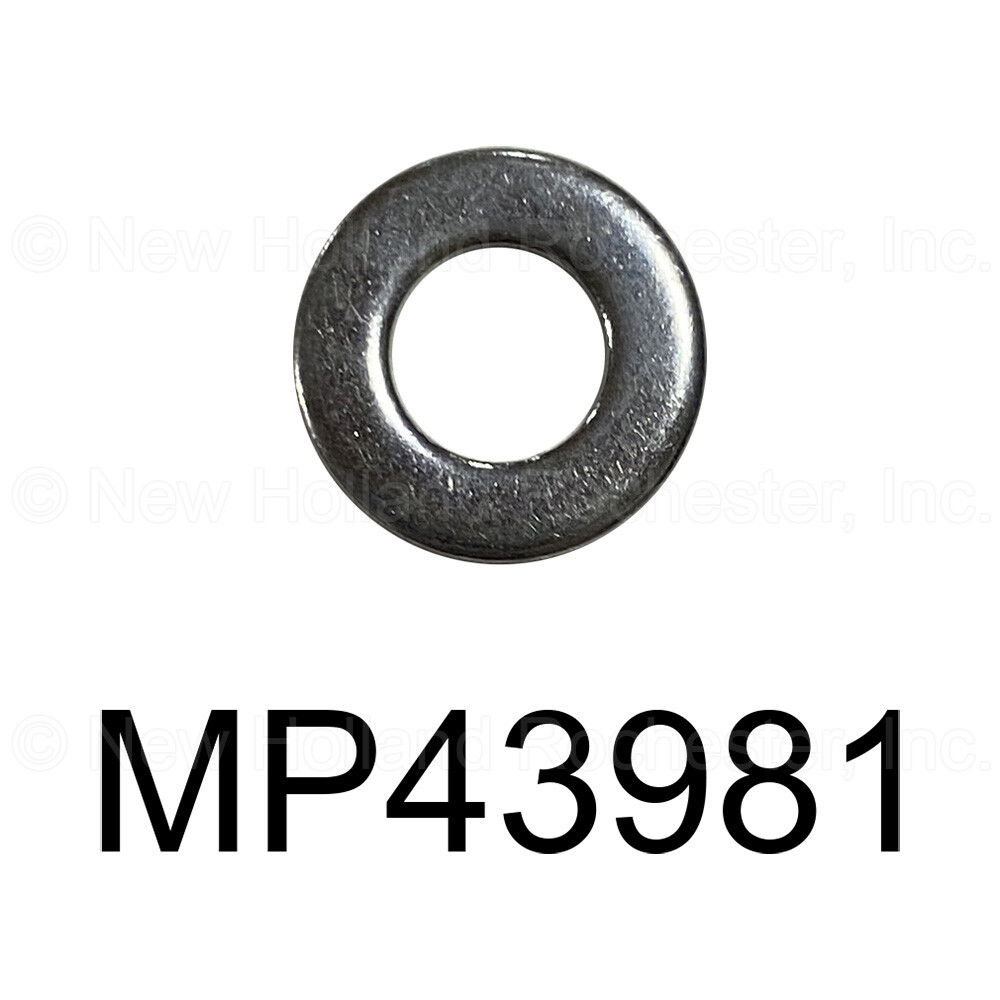 M6 Screw Standard Flat Washer Part # MP43981