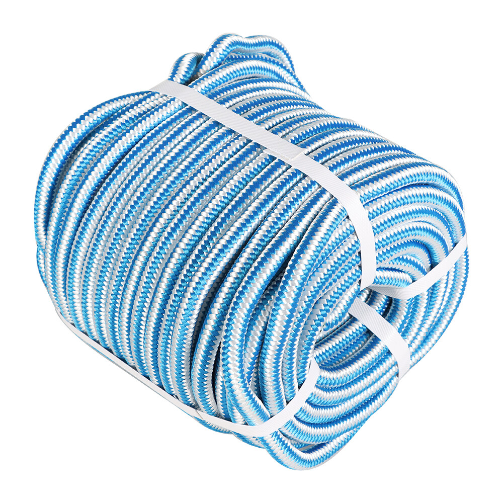 16 Strand Braided Nylon Core Polyester 1/2" × 150' Arborist Tree Climbing Rope