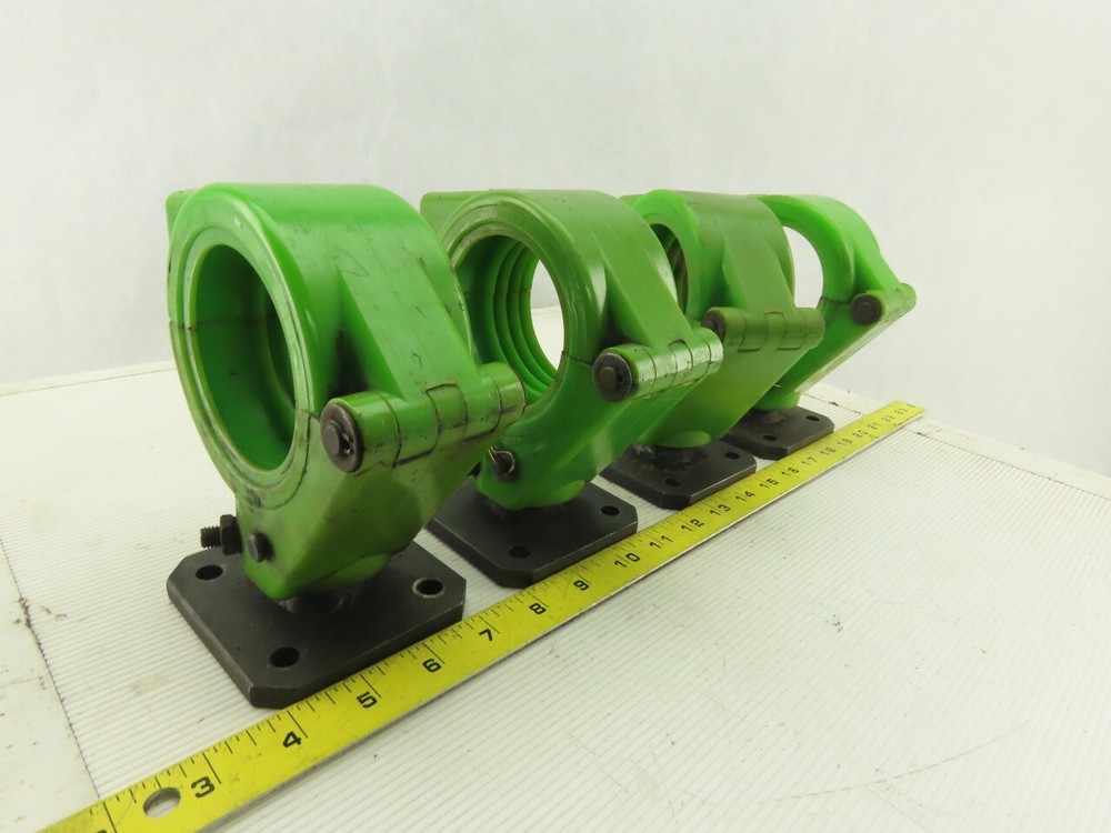 Leoni CIA PA80FA Robotic Cable Management Split Cable Loom Clamp 3"