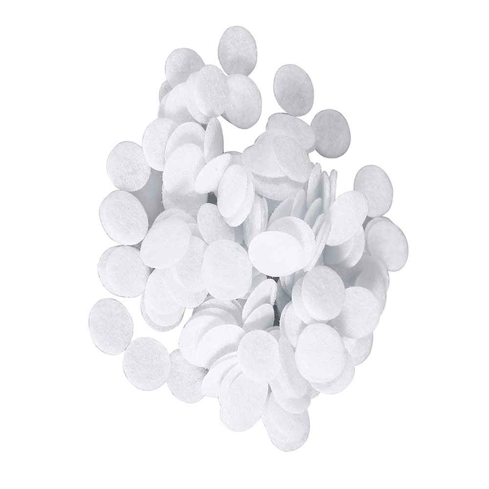 100pcs Cotton Filter Round Filtering Pads For Blackhead Removal Machine 40mm WT