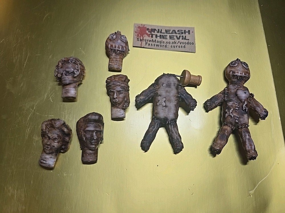 Saturn Magic Co 2.5" Unleash The Evil Voodoo Kit.