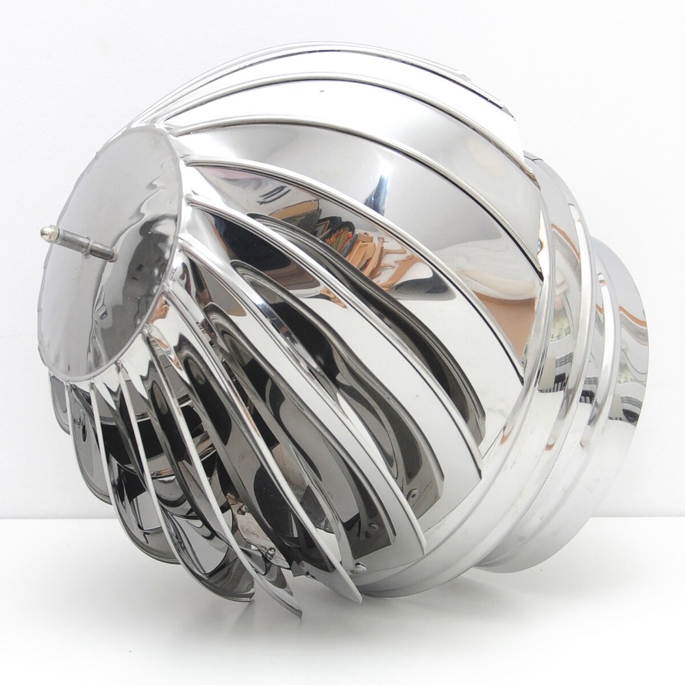 Anti Downdraft CHIMNEY SPINNER CAP, Spinning, Rotating, Fixes wind "puff backs"