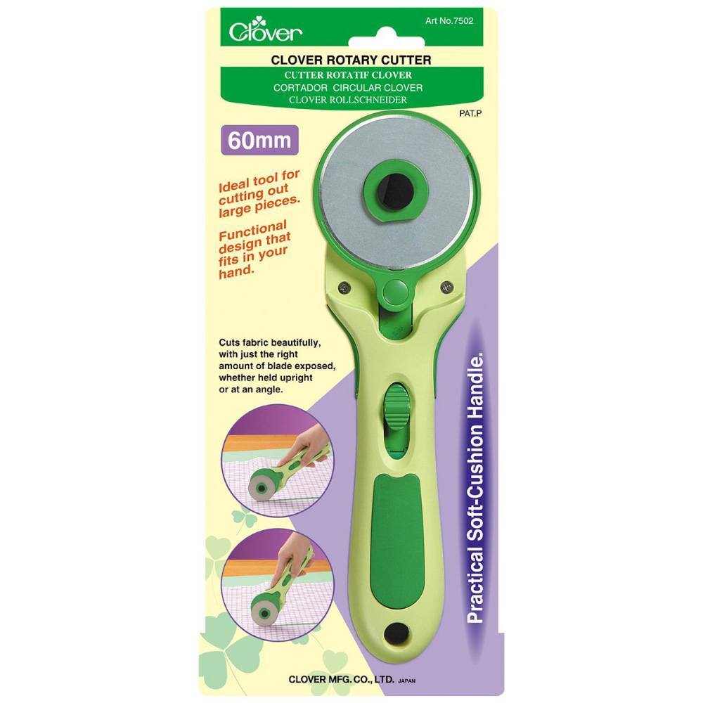 60MM Rotary Cutter (Soft Grip), Clover