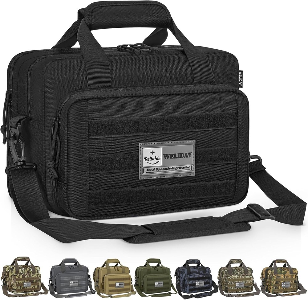 Tactical Range Bag � Medium Size Range Bag for Shooting � Gun Case for Handguns