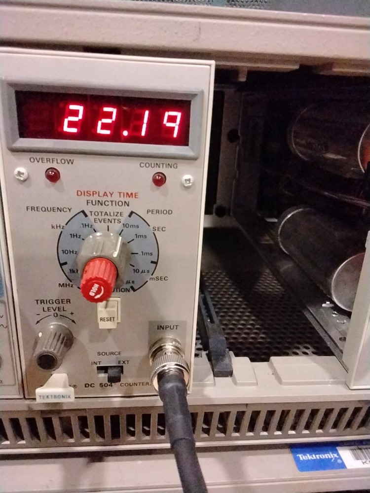 Tektronix DC504 Counter Timer Module #1