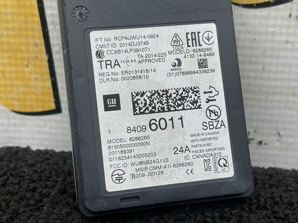 2017 CAMARO SS REAR RIGHT SIDE BLIND SPOT PARK ASSISTANT MODULE OEM