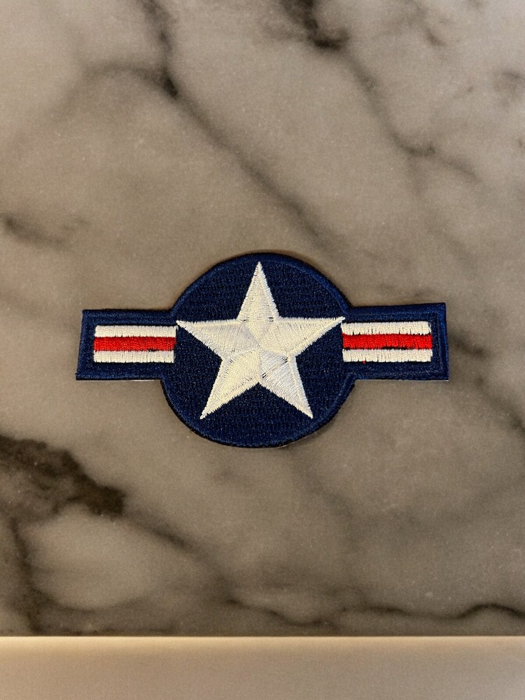 Air Force Roundel Patch 2.14" X 3.85"