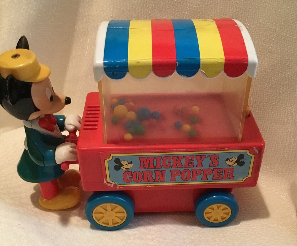 VINTAGE Disney Mickey's Corn Popper  Mickey Mouse