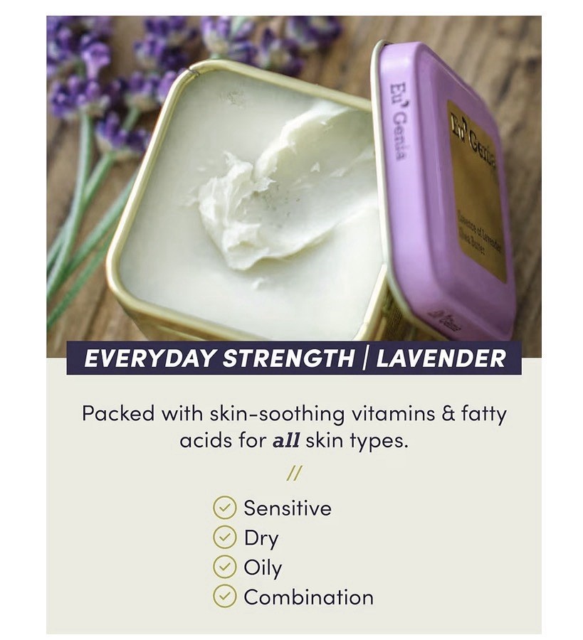 Eu’Genia Lavender Pure Shea Butter Everyday Formula 2pc Set