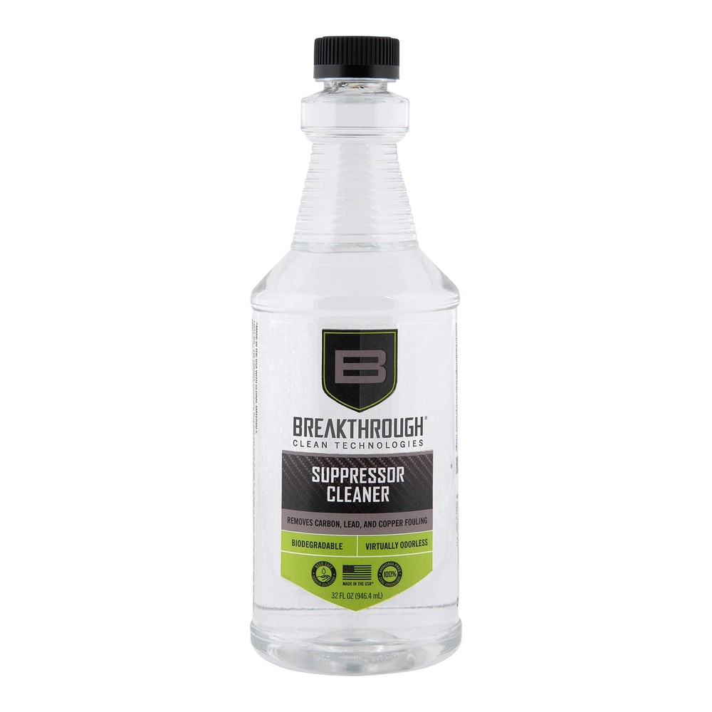 Breakthrough Clean Technologies Suppressor Cleaner, 32oz, Clear