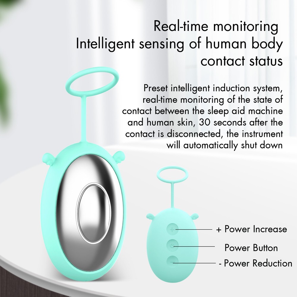 Handheld Sleep Aid Improve Sleep Quality Relieve Anxiety Microcurrent Pulse USA