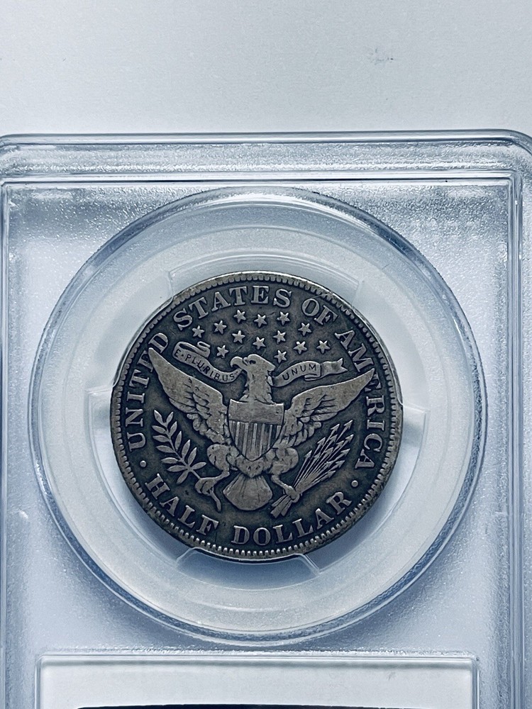 1910 Barber Half Dollar PCGS F15