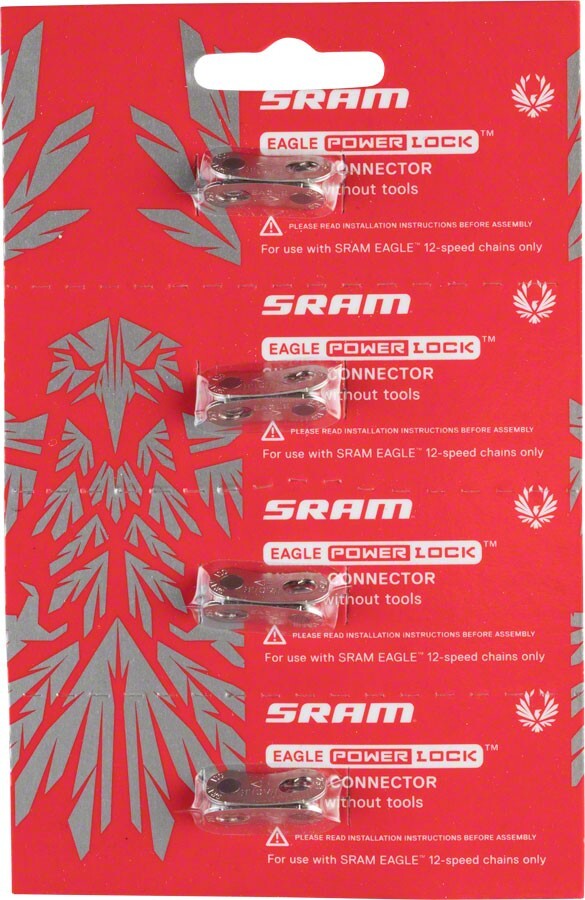 SRAM Eagle PowerLock Link for 12-Speed Chain | Silver or Rainbow