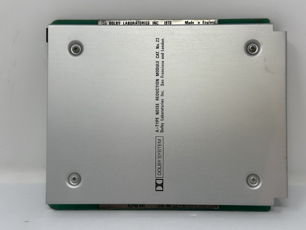 Dolby Type A— Cat No. 22 Card / Noise Reduction Module
