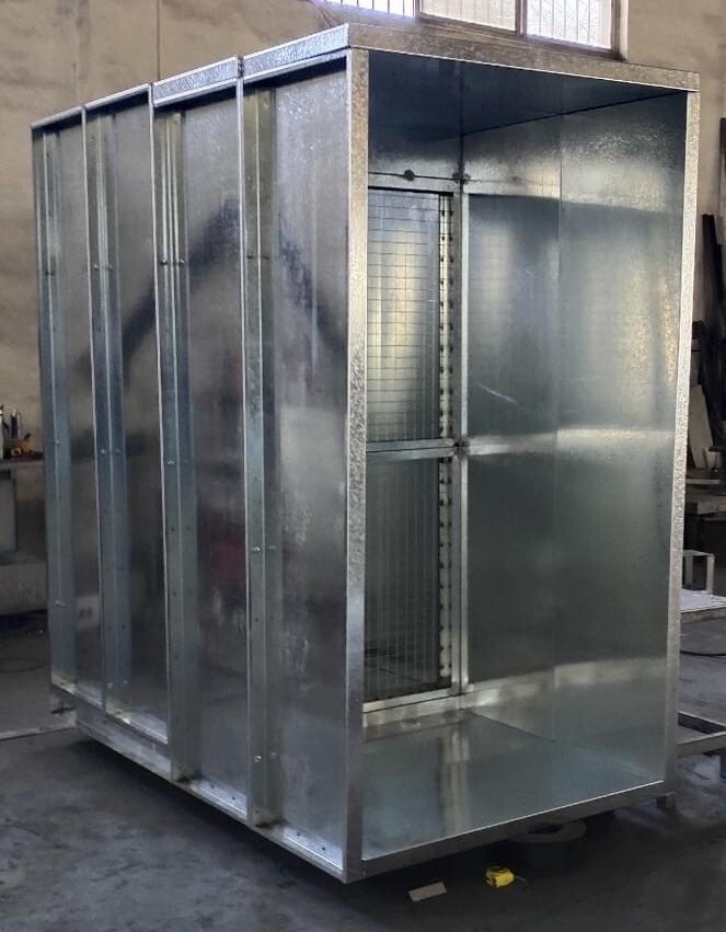 dry paint booth filters machine