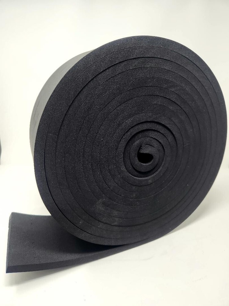 80"x 13"x 1/8" Multi-Function Closed Cell EPDM Sponge Foam Rubber Sheet Roll