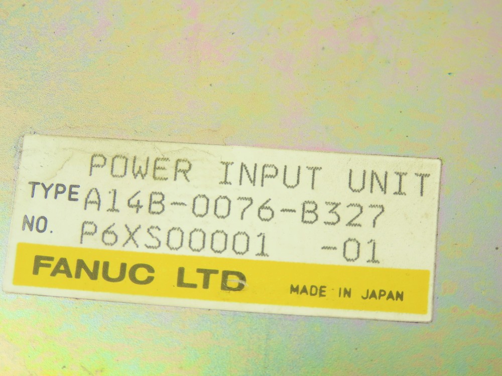 Fanuc A14B-0076-B327 Power Input Unit