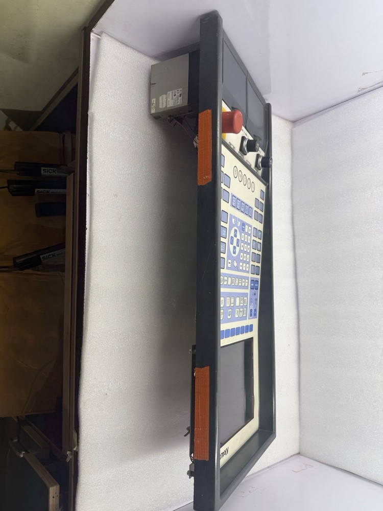 KRAUSS MAFFEI MC4 CONTROLL PANEL W/HMI FOR INJECTION MOULDING MACHINE (TESTED)