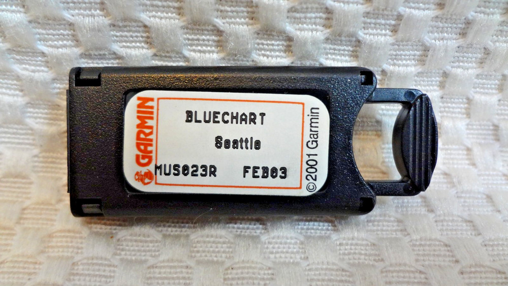 Garmin BlueChart Seattle MUS023R Boat Navigation Data Card Chart Map Chip