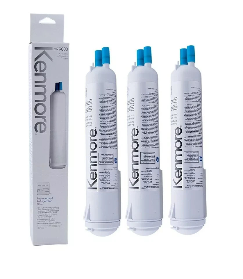 3 pack kenmore 9083 refrigerator water filter
