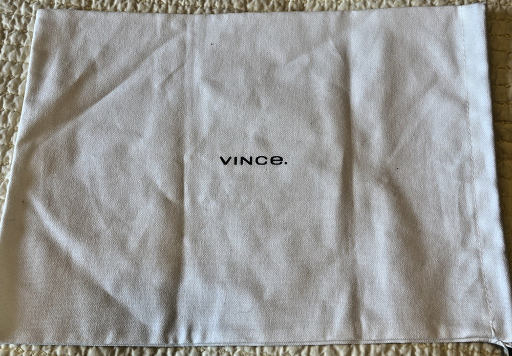 VINCE Shoe Storage Drawstring Dust Bag In Excellent Condition