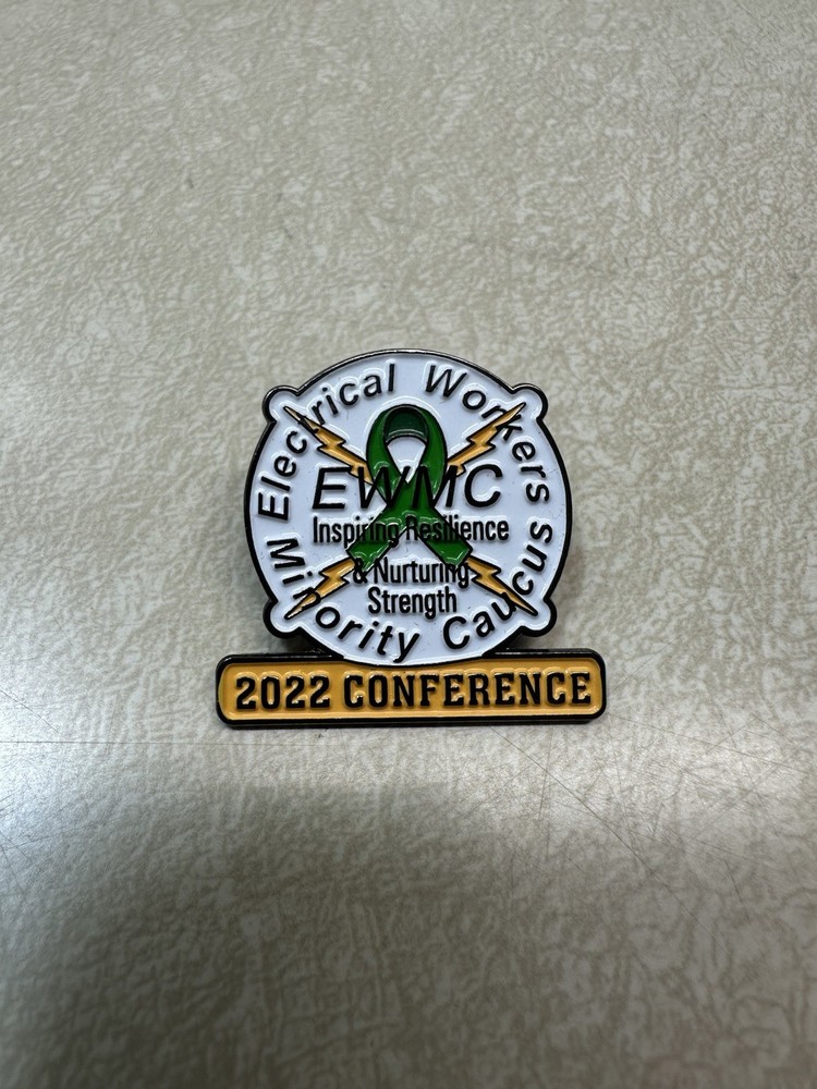 Electrical Workers Minority Caucus EWMC 2022 Conference Lapel Pin