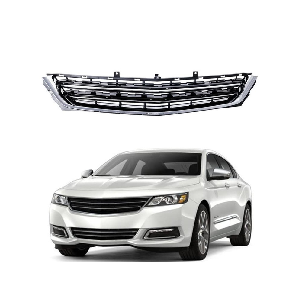 Lower Bumper Grille Compatible with 2014~2020 Chevrolet Impala LT, Premier, L...