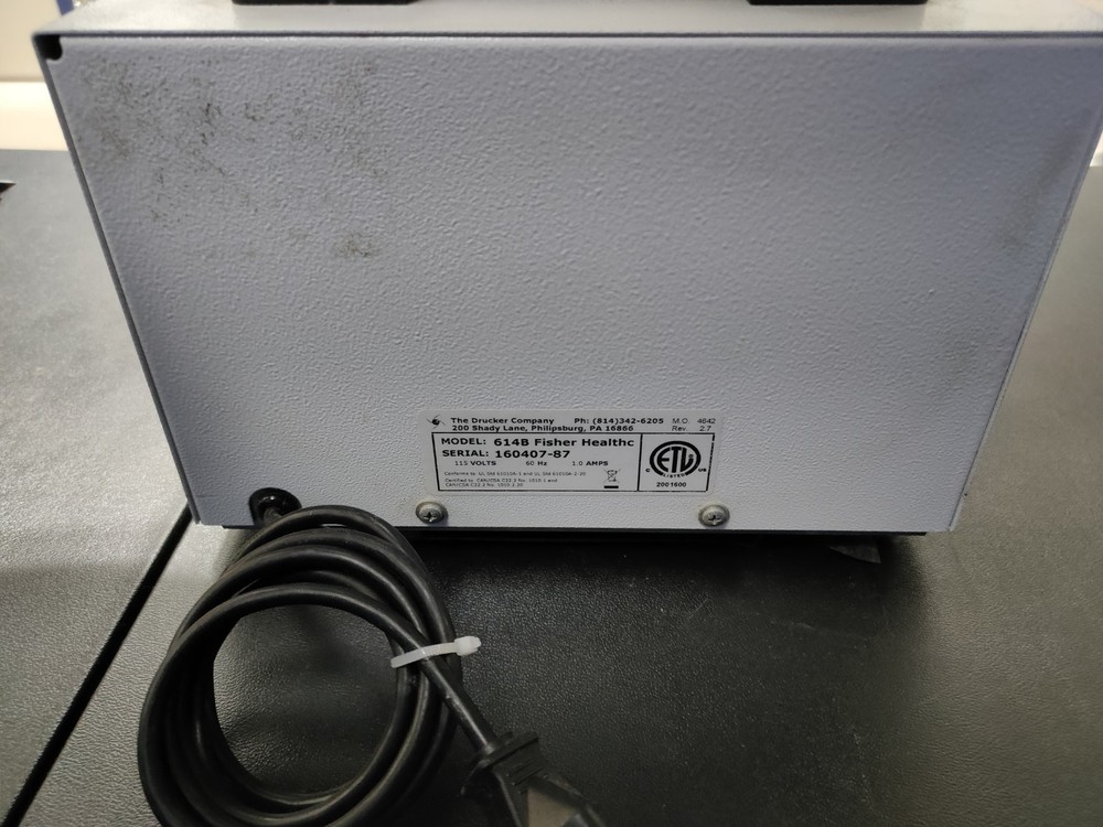 Drucker Diagnostics 614B Centrifuge-Tested