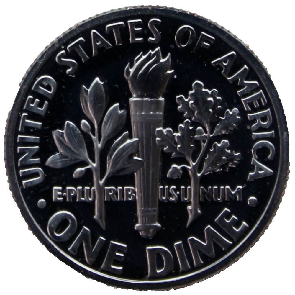 1987-S Proof Roosevelt Dime