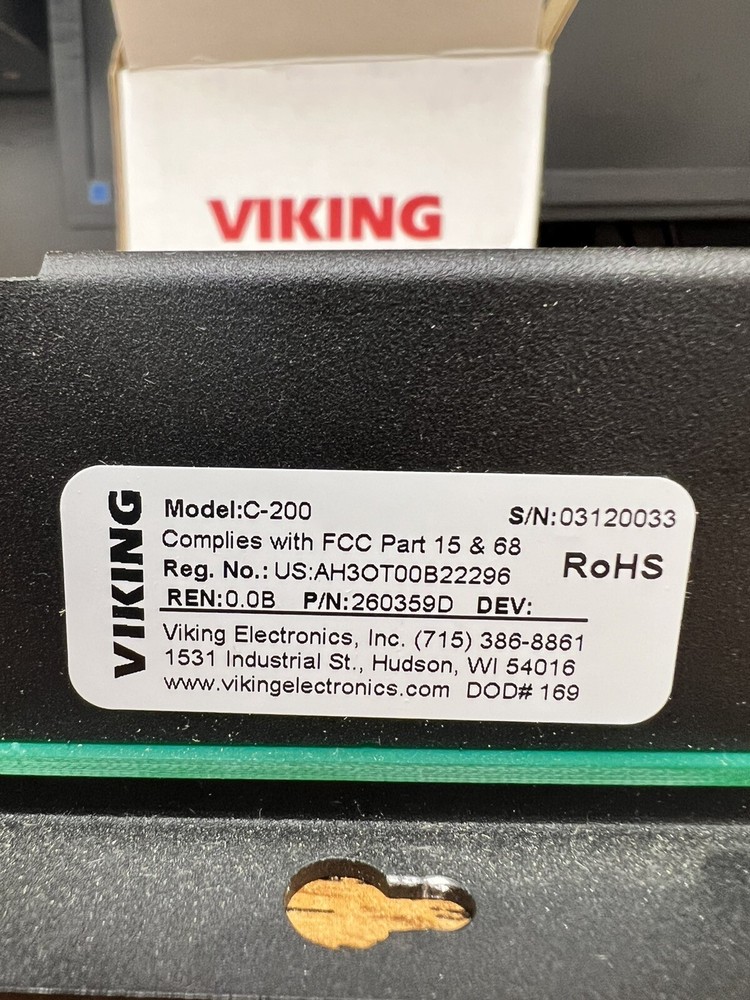Viking C-200 ENTRY PHONE INTERFACE