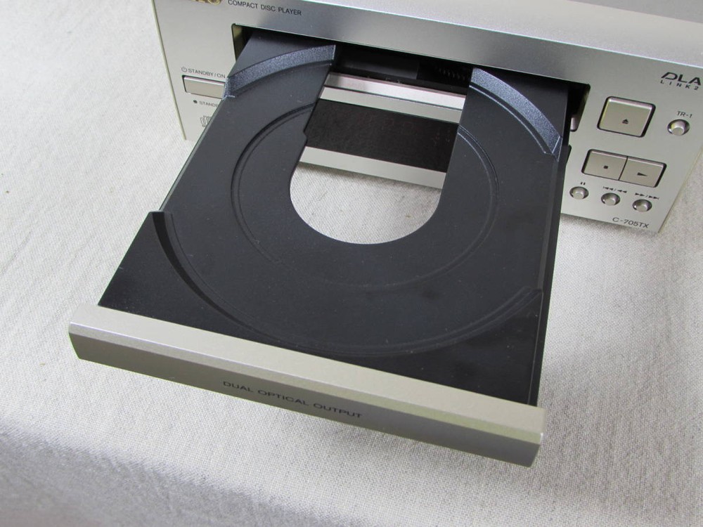 ONKYO C-705TX CD Compack Dick CD Players Recorders Silver