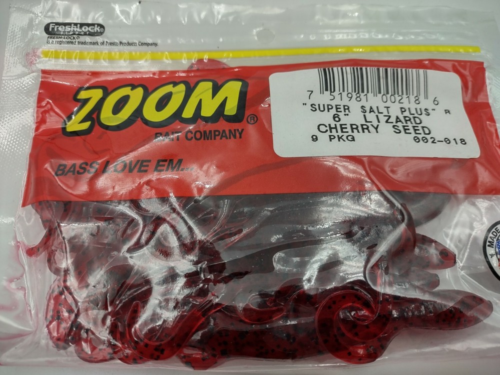 Zoom 6" Lizard 9pk