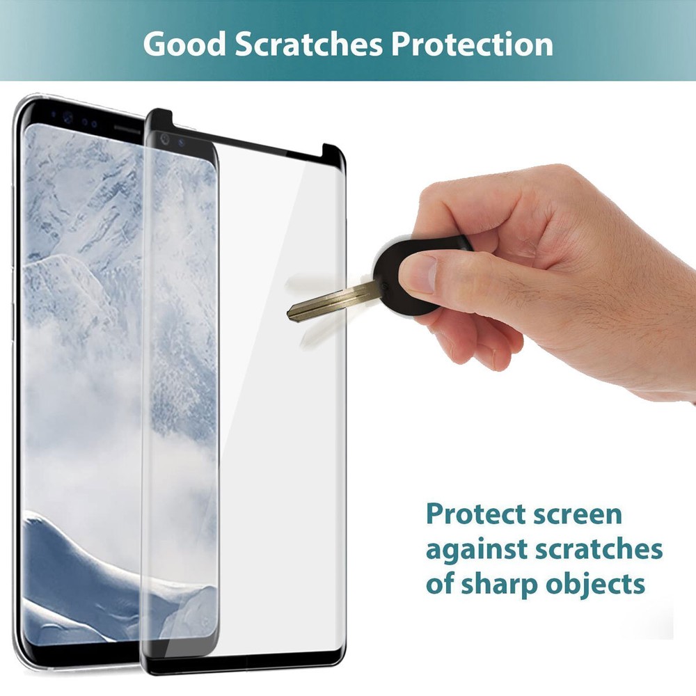 For Samsung Galaxy S9 /Plus / S8 Plus Note 8 9 Screen Protector Tempered Glass